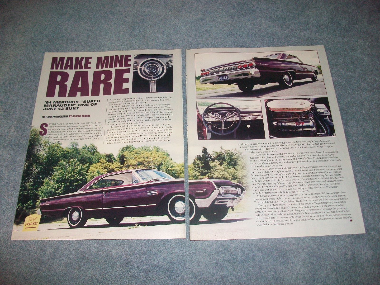 1964 Mercury Super Marauder Info Article 