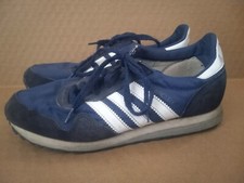 Vintage 1980s Adidas Mercury Running Shoes Sneakers Size 7.5 Blue White Original