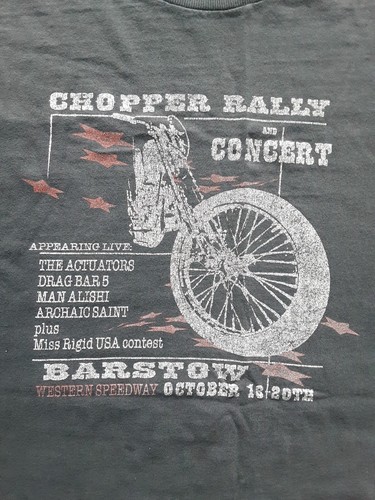 Vintage Band — Chopper Rally BARSTOW CA. Harley motor