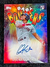 2023 Topps FOIL REFRACTOR Baby Boomers ROOKIE AUTO Oscar Gonzalez item 18