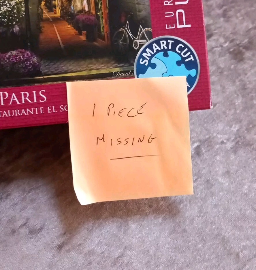 EUROGRAPHICS 1000 PIECE JIGSAW Puzzle THE RED HAT RESTAURANT 1 Piece