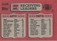 1987 Topps Football Cards 133-264 & Variations Listing 2/3 You Pick!