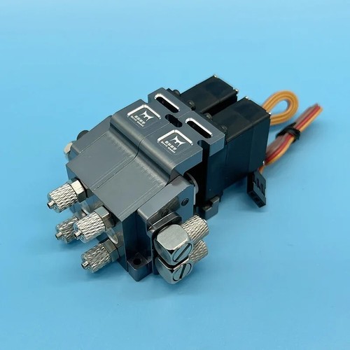 Hydraulikventil 1-6CH Mittelstellung Rücklauf Ölumkehr RC Bagger System - Bild 18 von 30