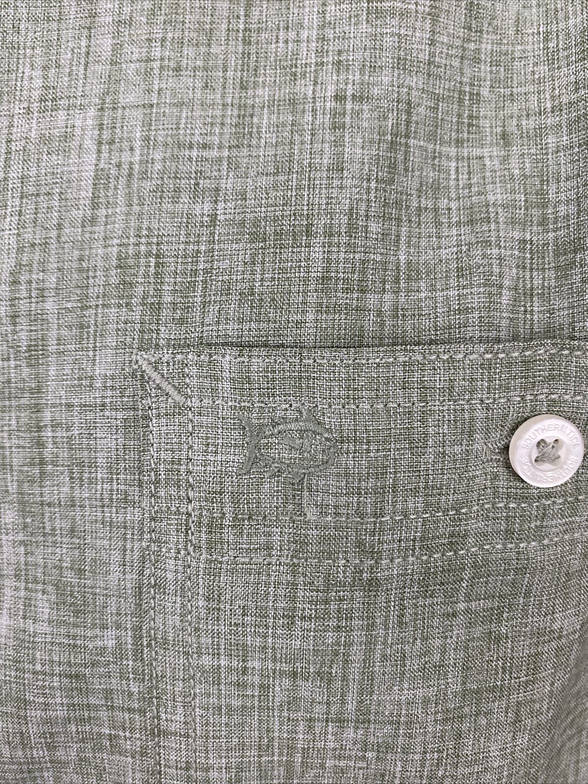 Southern Tide Performance Polyester Size Medium G… - image 2