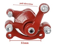 PINZA FRENO COMPLETA ANTERIORE O POSTERIORE X MINI MOTO,CROSS,QUAD MONOPATTINO