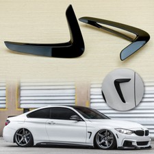 Gloss Black Side Fender Vent Dust Air For Bmw F32 F33 F36 4d 2d 14-16 428i 435i Gloss Black Side Fender Vent Dust Air For Bmw F32 F33 F36 4d 2d 14-16 428i 435i