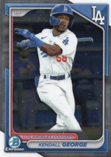 2024 BOWMAN CHROME KENDALL GEORGE #58