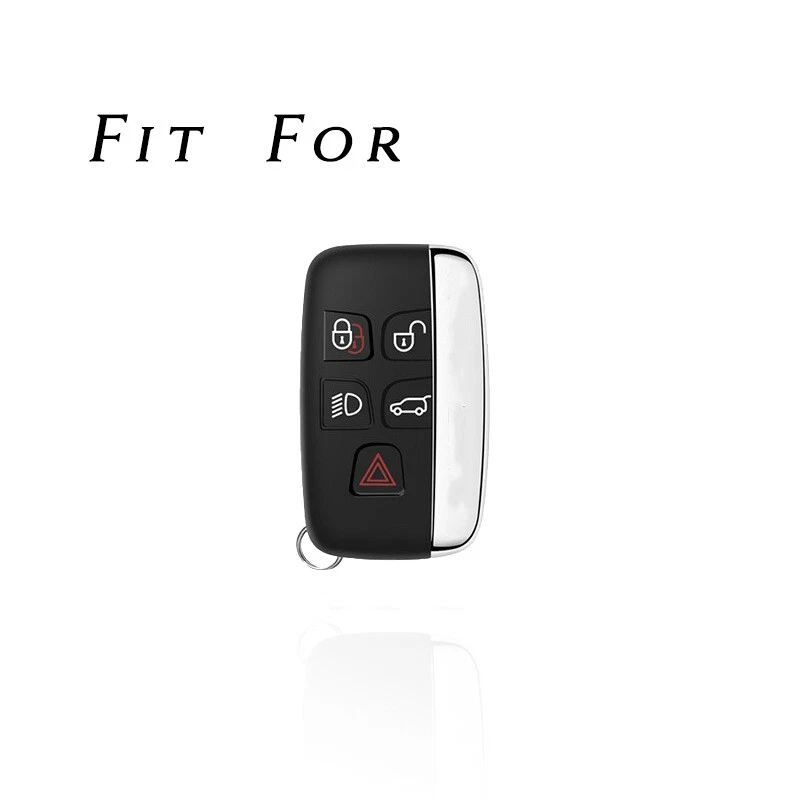 Alloy Silicone Car Key Case Cover For Jaguar XE XF XJ For Land Rover Range Rover - Image 2 of 4