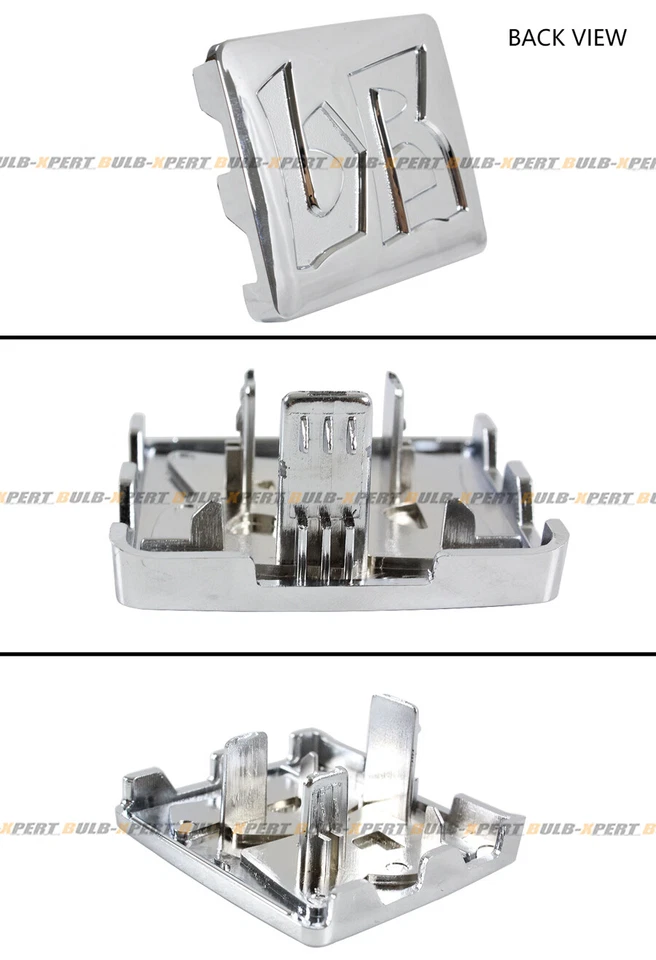 PARA 04-07 SCION XB BRILHANTE PRETO JDM CAPÔ FRONTAL GRADE DE MALHA + EMBLEMA CROMADO LOGOTIPO BB - Imagem 3 de 4