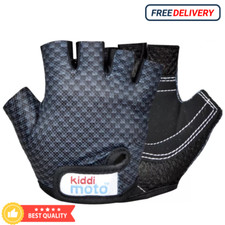Kiddioto Handschuhe Karbon fingerlos Kinder Radfahren Schutz Design