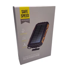 Safe Speed Outdoor Protection Solar Power Bank IOS & Android Waterproof 42800mAh