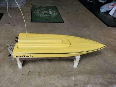 fiberglass remote control boat
