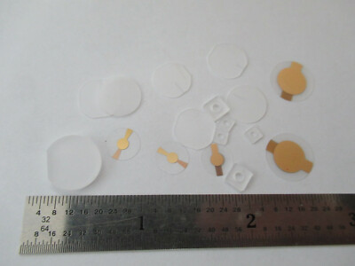 LOT BLANK PIEZOELECTRIC QUARTZ CRYSTAL X- Y- YX-CUT PIEZO SENSOR AS PIC #F5-A-63