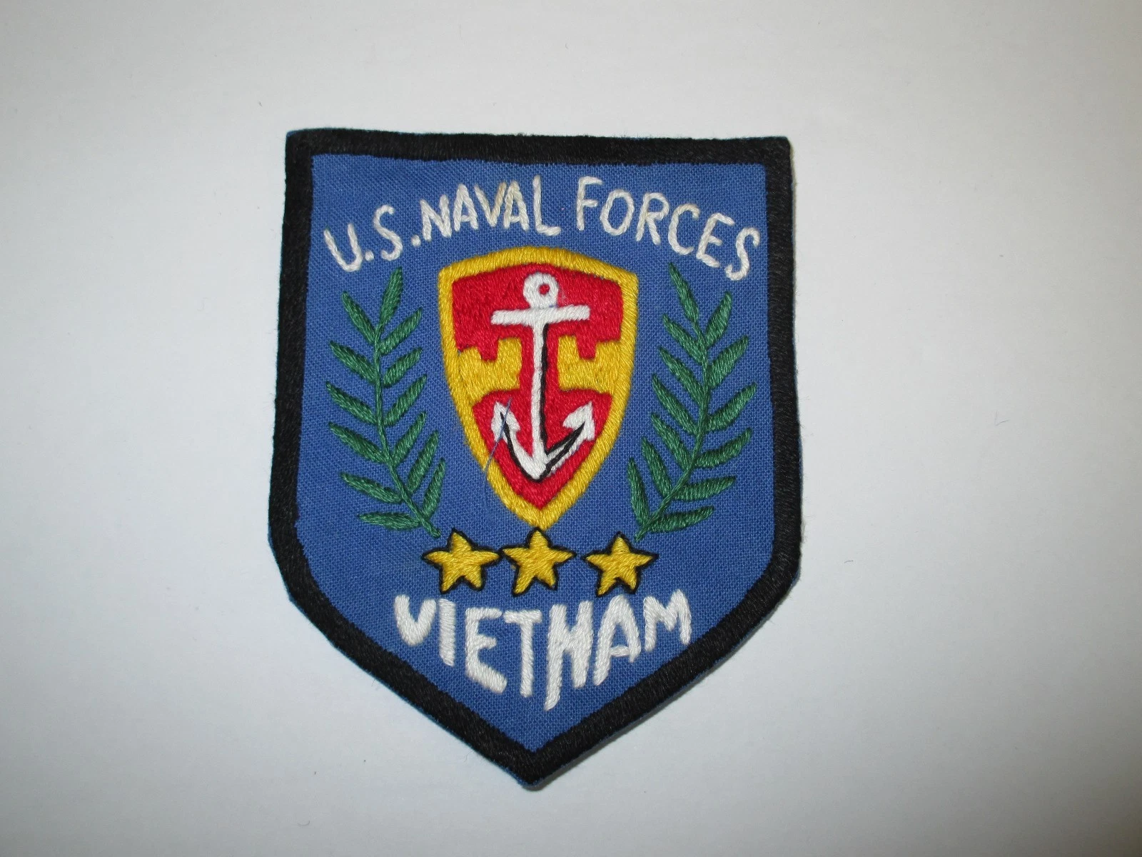 b7769 US Navy Vietnam Naval Forces patch IR25E