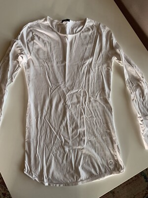 Tigha Langarm Shirt S Weiß