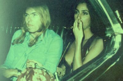 Lot of (8) CHER & GREG ALLMAN Live Candid Duplicate 35mm Photo