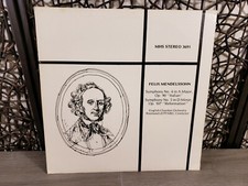 Felix Mendelssohn:  Symphonies Nos. 4 & 5 MHS Stereo 3691 LP 1977