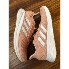 Adidas Womens Duramo 9 Size 9.5 Running Shoe Dust Pink/White Style F34759