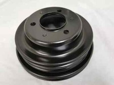 Big Block Chevy Long Water Pump Black 3 Groove Crankshaft Pulley Bbc 396-454