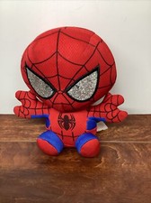 Baby-Avengers-Marvel-TY-Beanie-Plush-Stuffed-Animal-Toy Spiderman 6" Tall