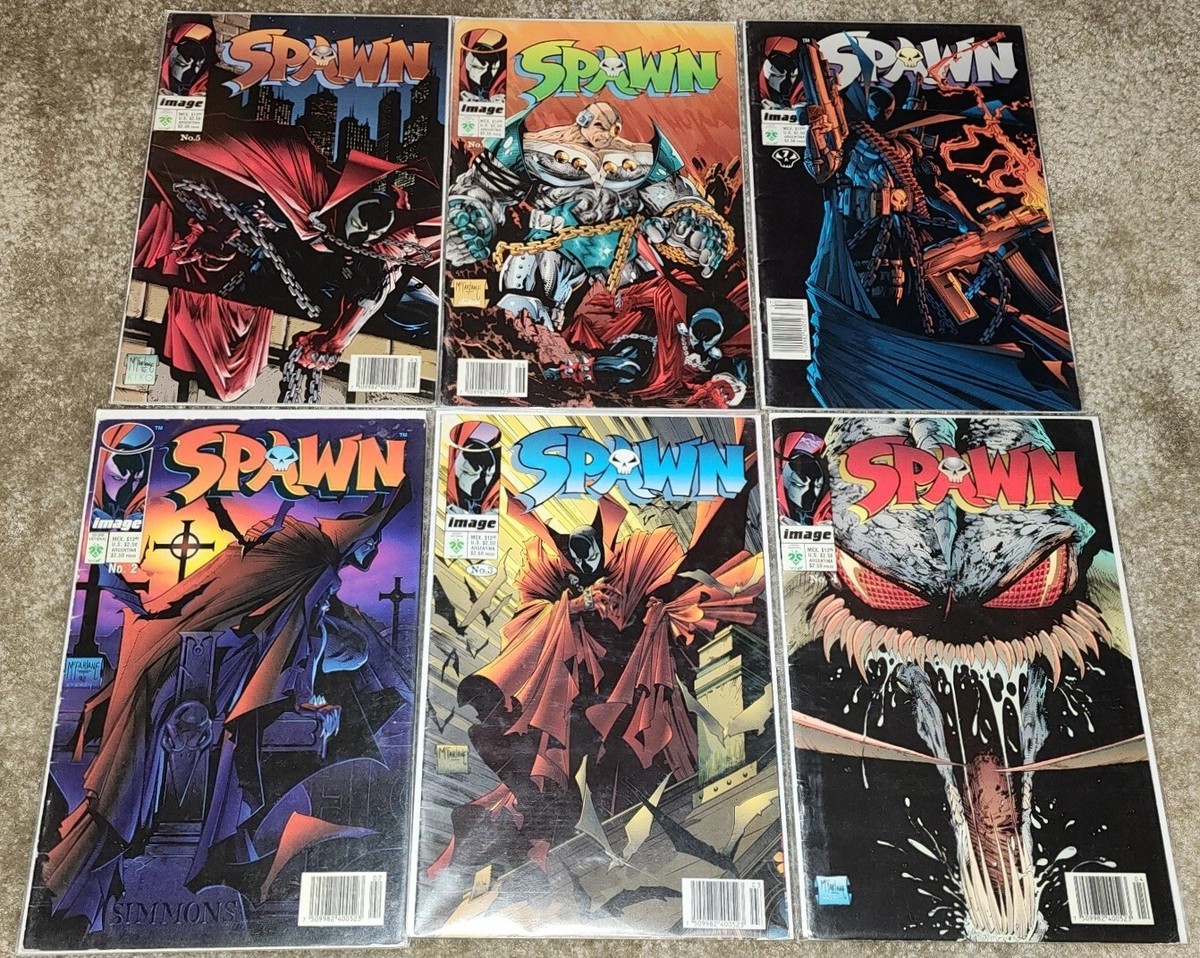 1 Set Spawn 2 3 4 5 6 7 MX 1st App Keys Rare Foreign Variant Todd