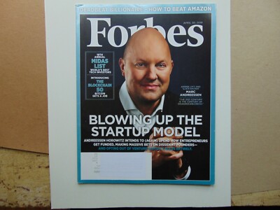 FORBES MAGAZINE April 30 2019 Deadbeat Billionaire Start Up Model