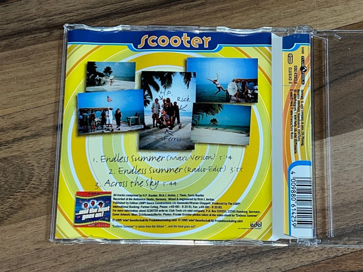 SCOOTER Endless Summer OOP 1995 GERMANY CD single | eBay