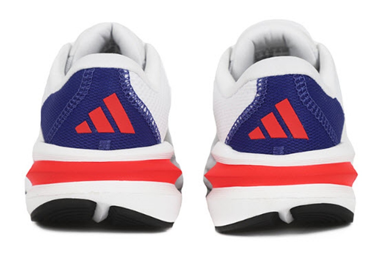 Adidas Women GALAXY 7 Training Shoes White Orange Run Sneakers