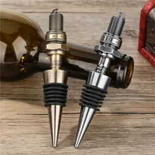 Creative Metal Spark Plug Wine Stopper Bottle Stoppers for Champagne Men Gift