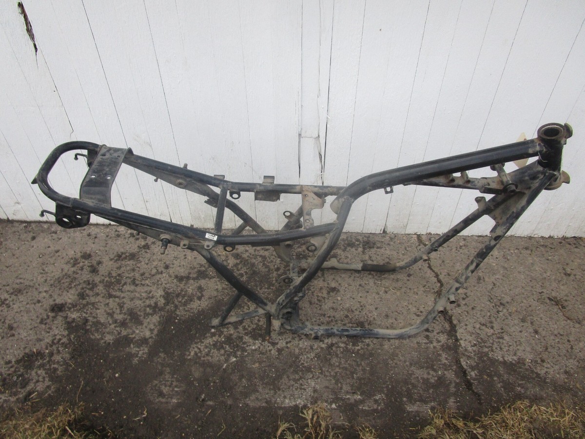 1981 Kawasaki KZ440 KZ 440 main frame chassis w/ paper | eBay
