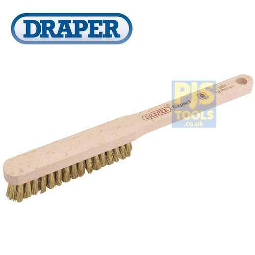Draper 65670 9in small brass wire hand brush spark plug cleaner *Free