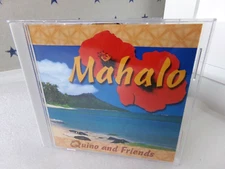 Mahalo Quino and Friends CD Hawaiian Vtg *USMomSellerWillShipBox Hawaii Music CD