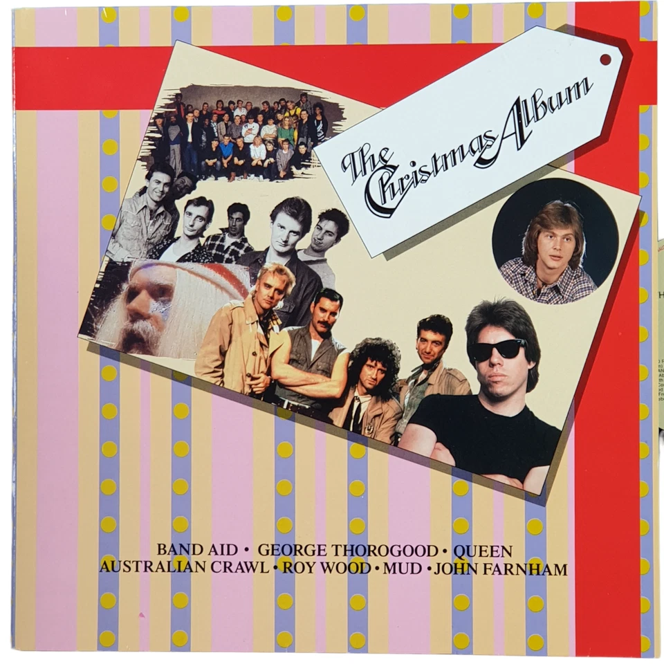 Vtg The CHRISTMAS Album BAND AID Queen Slim Dusty Music Vinyl EMI Aus 33 Rpm 12" - image 2 of 4