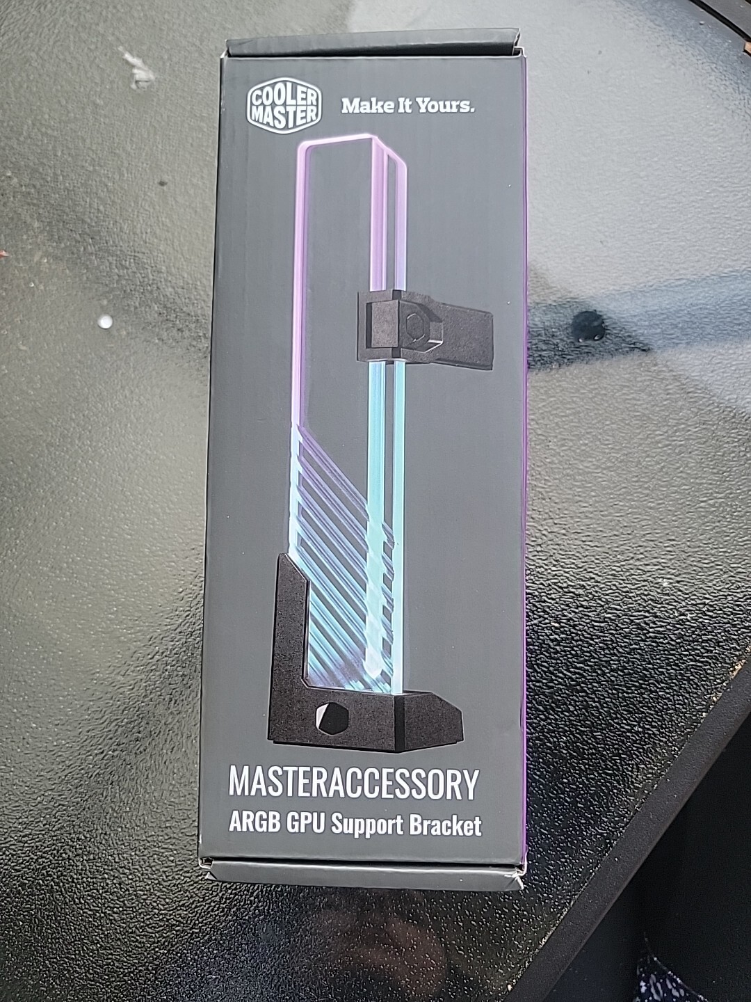 Cooler Master MasterAccessory ARGB GPU Support Bracket, EdgeLit ARGB