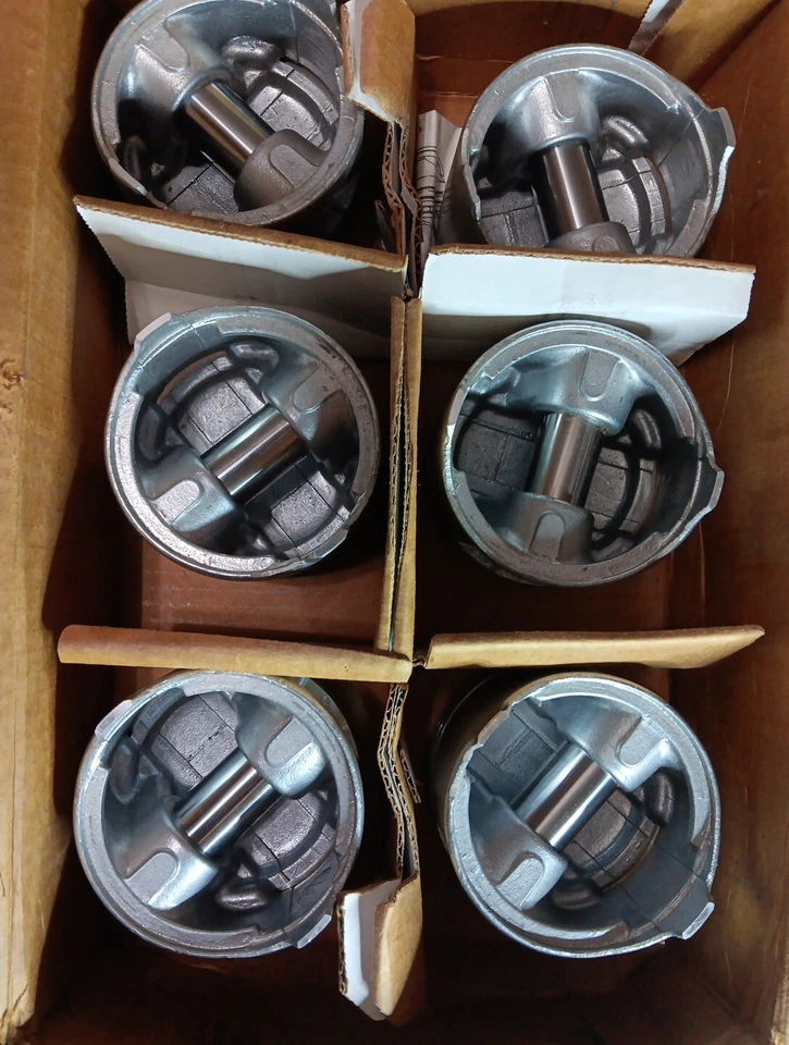 Pistones fundidos eléctricos sellados 433NP .040 Ford V6 171 Foto 2 de 3