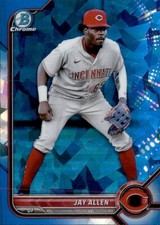 2022 BOWMAN CHROME SAPPHIRE PROSPECT CINCINNATI REDS - JAY ALLEN #BCP-114