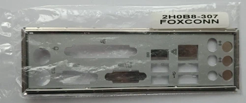 I/O REAR SHIELD BACKPLATE MASCHERINA I/O SCUDO SCHEDA MADRE FOXCONN RC4107MA-RS2