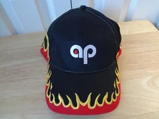 AP Flamed Design Adjustable Strapback Hat NEW NWOT Otto Cap OSFM Nascar?