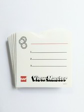 NEW 3 Reels Sleeves/Envelopes for GAF VIEW-MASTER Packets Late 1970s Pack of 25
