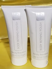 2 x LOT Beauty Bioscience body refining polish + cream 6.7 oz each-New & Sealed!