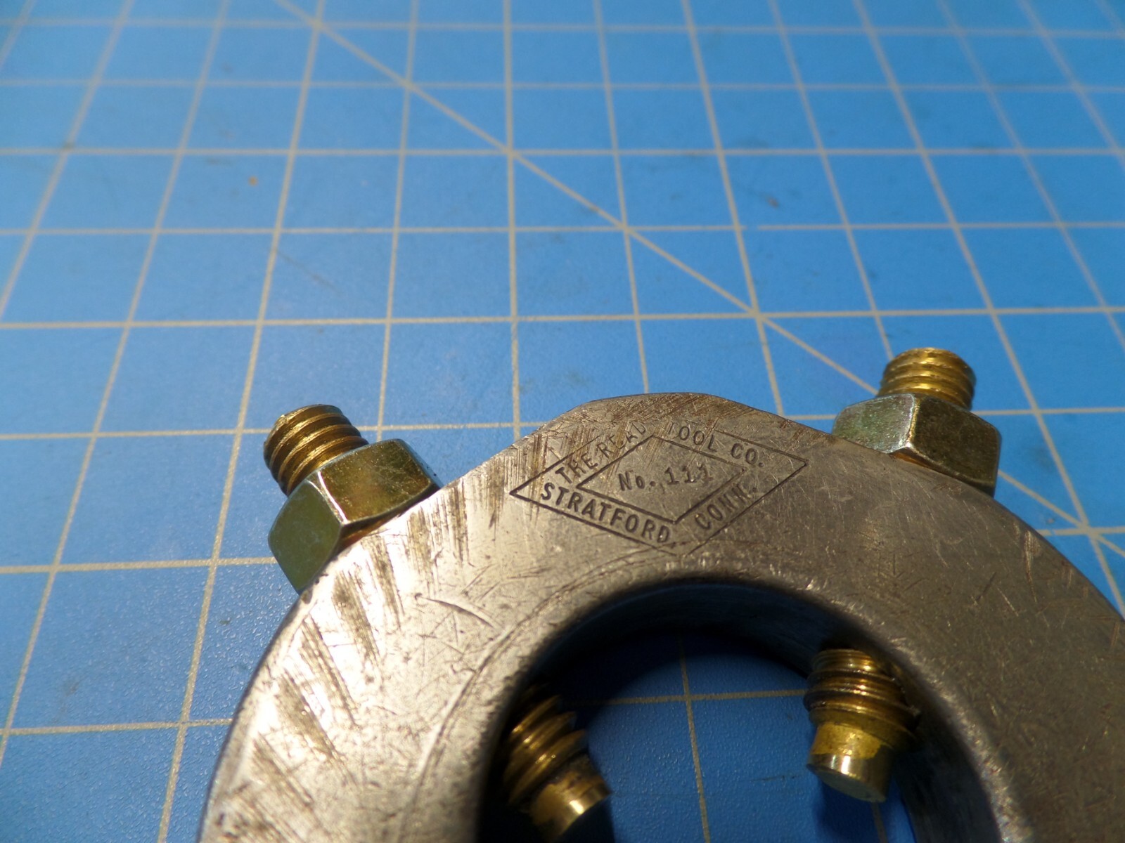 The Ready Tool No. 111 (Brass) Cam Action Grinder Dog eBay