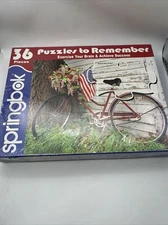 Springbok Puzzles to Remember Symbols Of Summer 36 Piece Puzzle - New Sealed