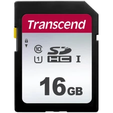 Transcend 16GB SDHC Class 10 Memory Card for Canon EOS T7i, SL1, SL2, T6, T6i