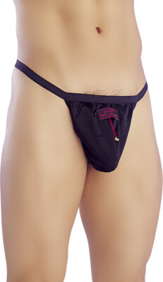 HERREN RING MY BELL POSING POUCH G-STRING TANGA SLIP SEXY FUN NEUHEIT ONE SIZE