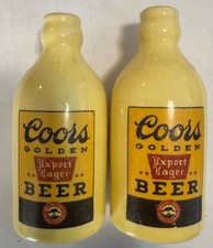 Coors Export Beer mini bottles pair