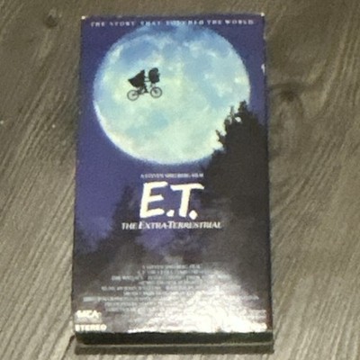 E.T. the Extra-Terrestrial VHS MCA Home Video Sci-Fi Spielberg 1982 NTSC