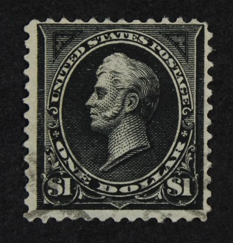 CKStamps: US Stamps Collection Scott#276 $1 Perry Used Signed CV$100