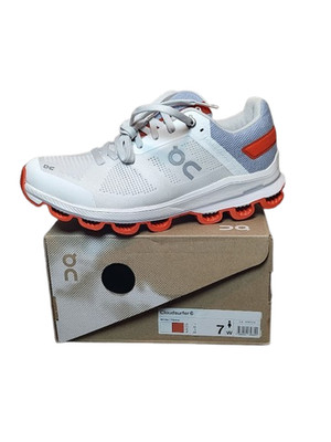 On Cloudsurfer 6 White Flame Running Shoes Women s Size 7 54.99006