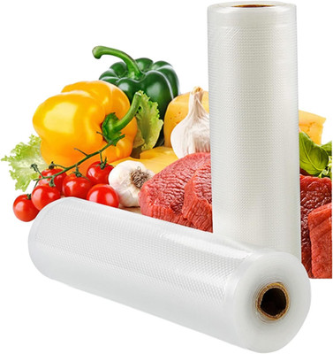 Vacuum Sealer Bags Rolls 2PACK 10'' X 16.4' - 8Mil Commercial Grade Heavy Duty,Bp