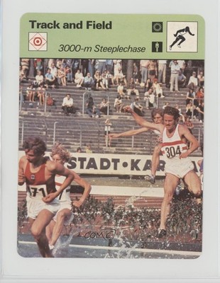 1977-79 Sportscasters Series 79 Geneva 3000-M Steeplechase #79-24 1s8
